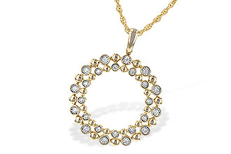 C245-40919: NECKLACE .12 TW
