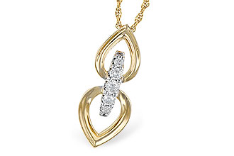 C328-10965: NECKLACE .22 TW
