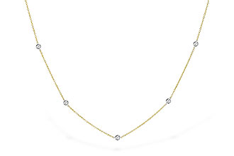 C328-11883: NECK .50 TW 18" 9 STATIONS OF 2 DIA (BOTH SIDES)