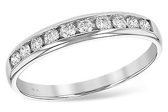 D148-14610: LDS WED RG .25 TW (10 STONES)