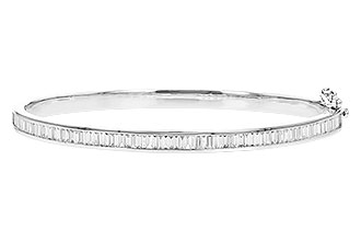 D329-00983: BANGLE 1.02 TW BAGUETTE DIAMONDS