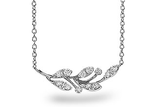 D329-93637: NECKLACE .32 TW (18")