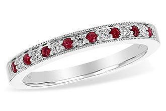 F239-05474: LDS WED RG .12 RUBY .21 TGW