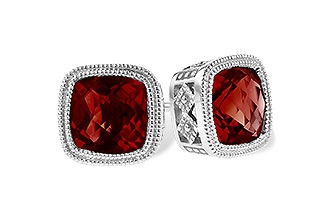 F328-09174: EARR 2.50 TW GARNET