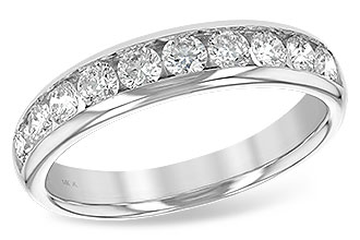 L148-14610: LDS WED RG .75 TW (10 STONES)