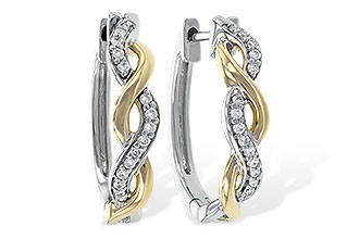 L244-45528: EARRINGS .15 TW