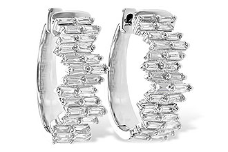 L245-40982: EARR .70 TW BAGUETTE DIAS