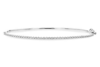 M245-44619: BANGLE BRACELET .50 TW