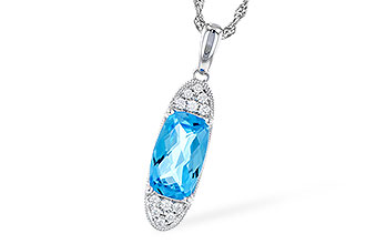 M329-00028: NECK 2.02 BLUE TOPAZ 2.12 TGW