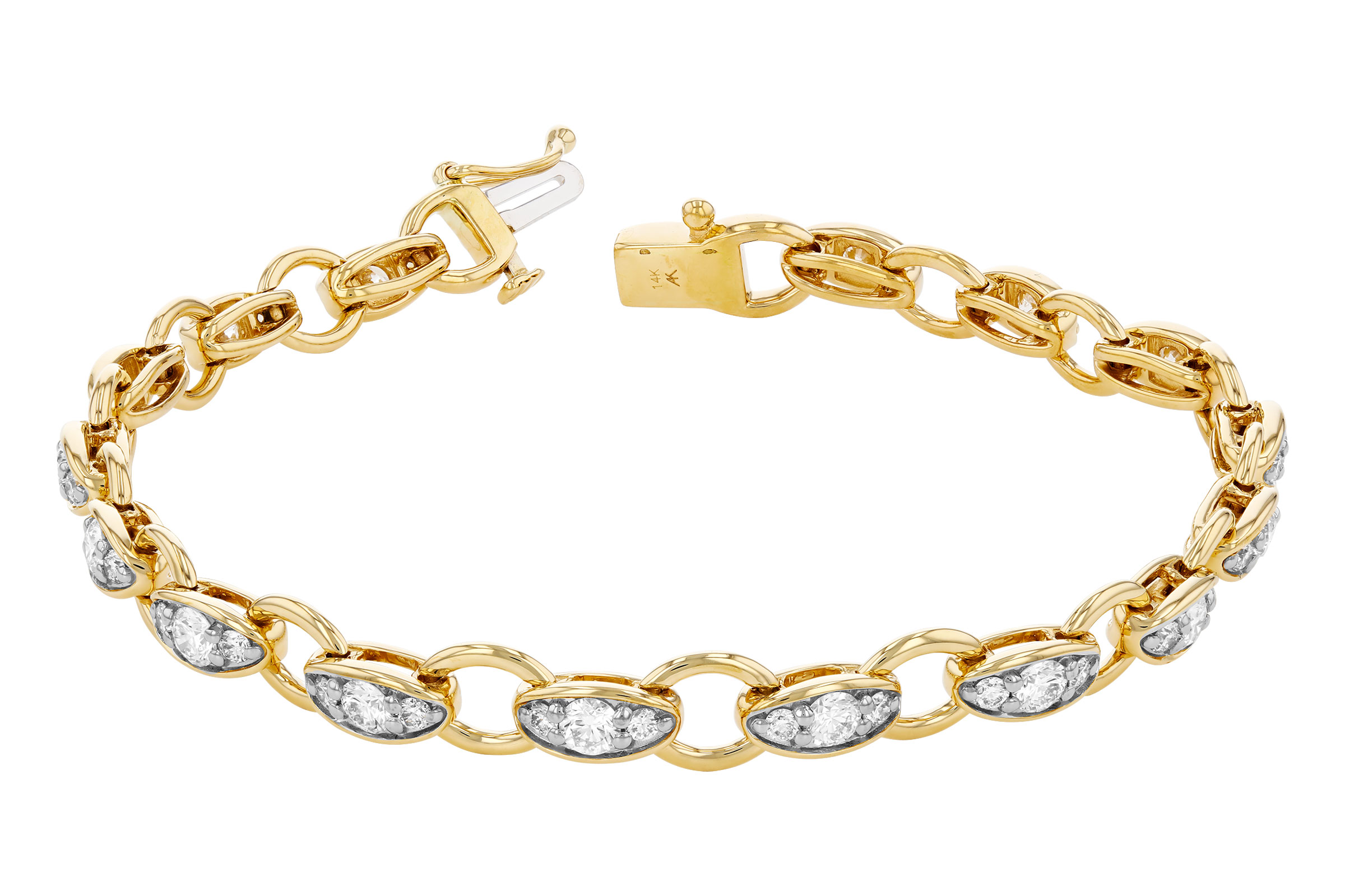 M330-82800: BRACELET 2.20 TW (7")